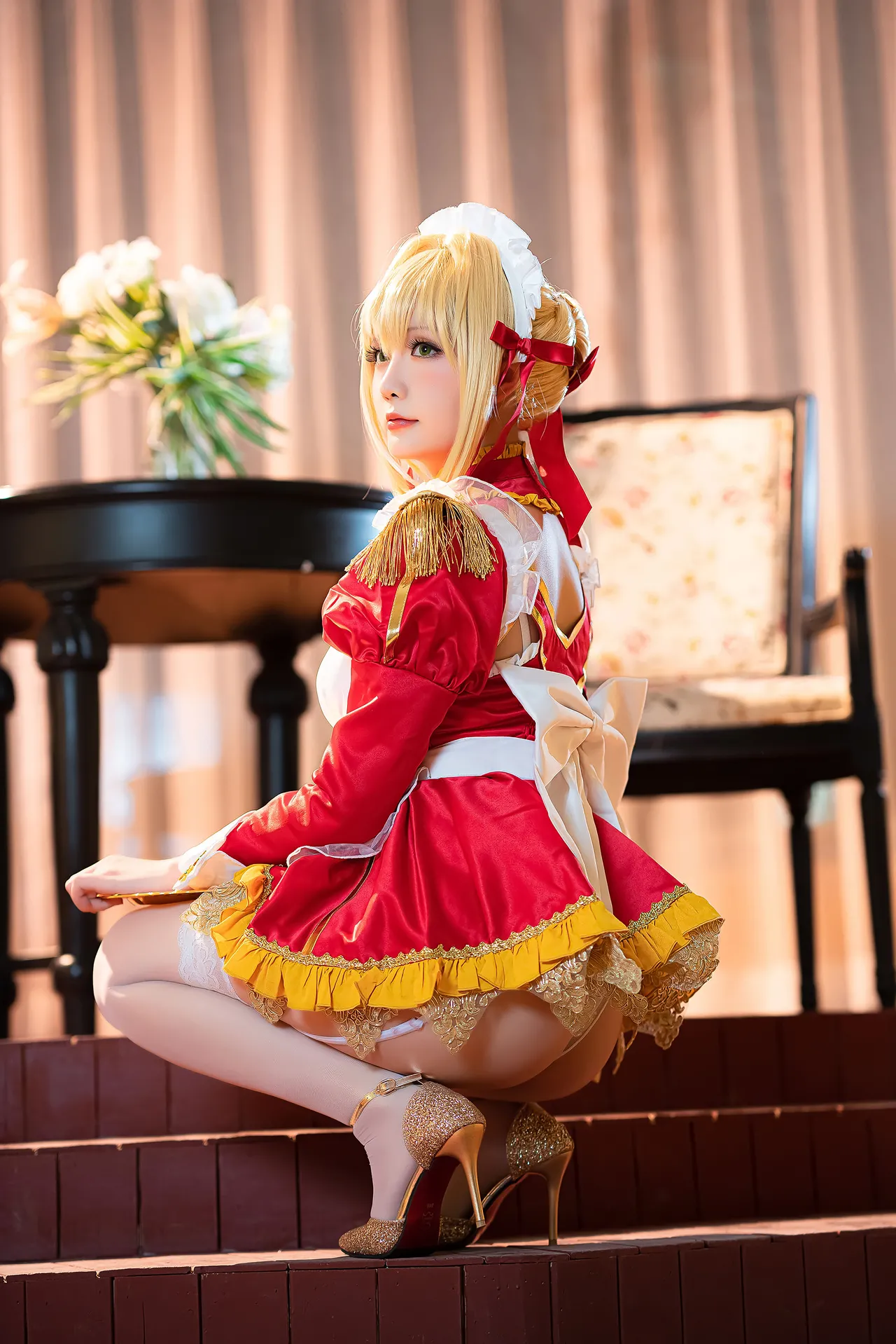 星之迟迟 - Nero Claudius maid (FGO)-erohere23.webp